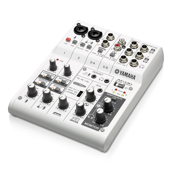 Mixer 6 kênh đa năng Yamaha AG06